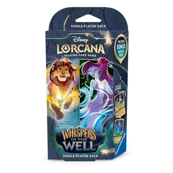 Disney Lorcana TCG - Whispers in the Well: Starter Deck (Simba/Megara)