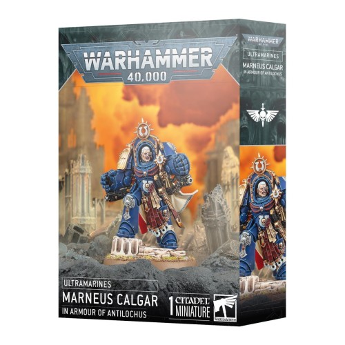 Warhammer 40000 - Ultramarines: Marneus Calgar In Armour Of Antilochus