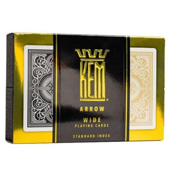 KEM Arrow Black & Gold Wide Standard Index