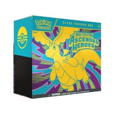 Pokemon TCG Mega Evolution: Ascended Heroes - Elite Trainer Box