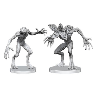 Stranger Things Unpainted Miniatures: Demogorgons