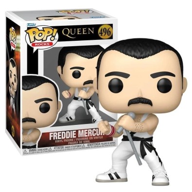 Funko POP! Queen - Freddy Mercury (White Singlet) (496)