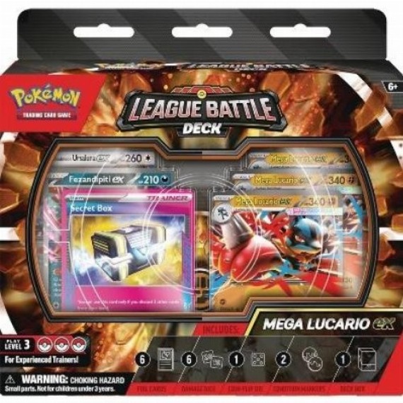 Pokemon TCG Mega Lucario ex League Battle Deck