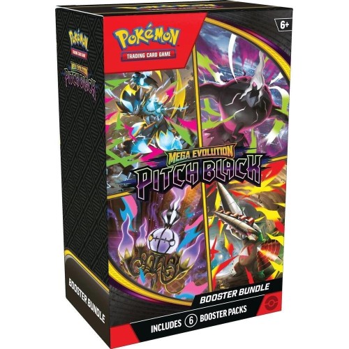 Pokemon TCG Mega Evolution: Pitch Black - Booster Bundle (6 Booster)