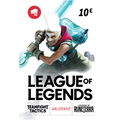 League of Legends Gift Card 10 €
