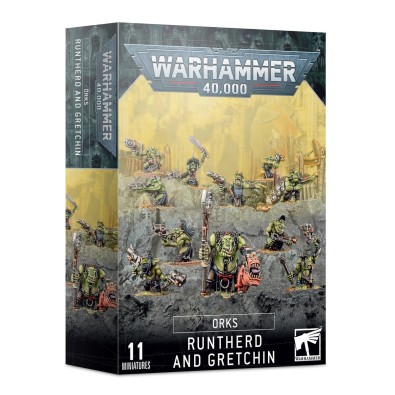 Warhammer 40.000 - Orks: Runtherd and Gretchin Warhammer 40.000 - Orks: Runtherd and Gretchin