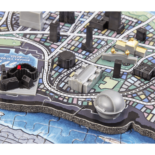 4D Cityscape: Mini Batman Gotham City Puzzle