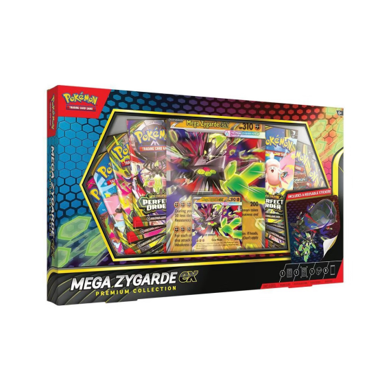 Pokemon TCG Mega Evolution: Perfect Order - Mega Zygarde ex Premium Collection