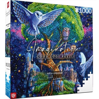 Good Loot Imagination - Roch Urbaniak Owl Island Puzzle 1000 Good Loot Imagination - Roch Urbaniak Owl Island Puzzle 1000