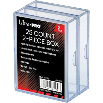 Ultra Pro 25-count 2-Piece Case (2-pack)