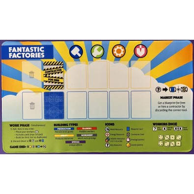 Fantastic Factories: Playmat Fantastic Factories: Playmat