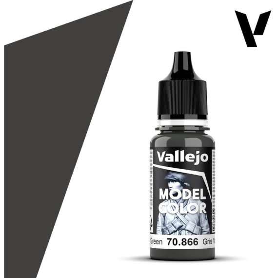 Vallejo Model Color - Grey Green (17 ml)