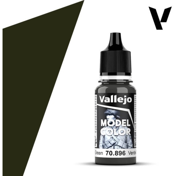Vallejo Model Color - German Extra Dark Green (17 ml)