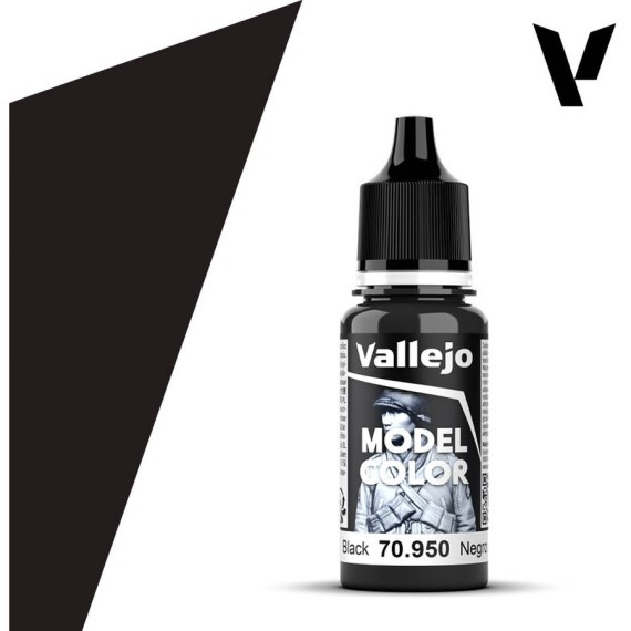 Vallejo Model Color - Black (18 ml)