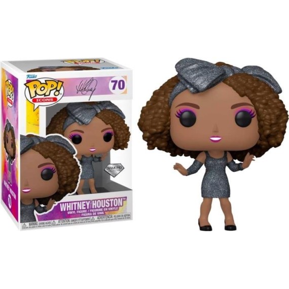 Funko POP! Icons - Whitney Houston How Will I Know (Diamond Collection) (70) (Exclusive)