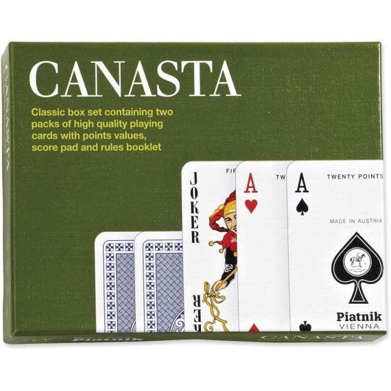 Canasta Card Game Set