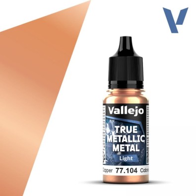 Vallejo True Metallic Metal Light - Ancient Copper (18 ml)