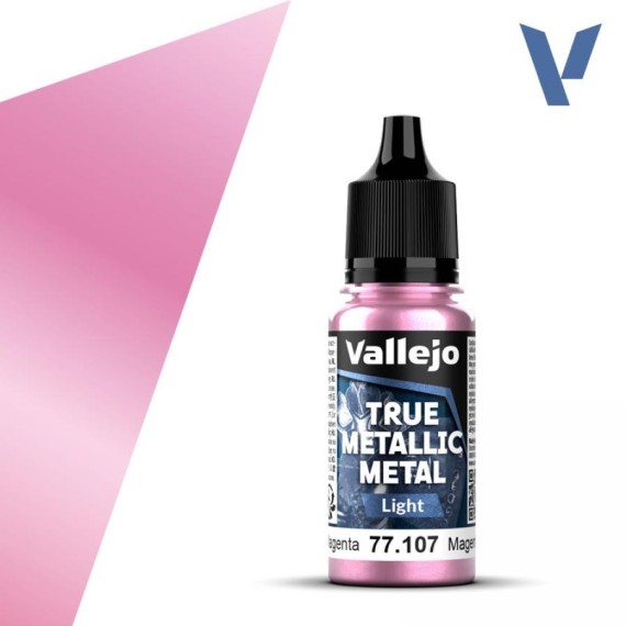 Vallejo True Metallic Metal Light - Crimson Magenta (18 ml)