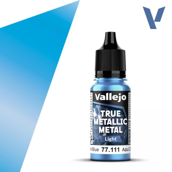 Vallejo True Metallic Metal Light - Sapphire Blue (18 ml)