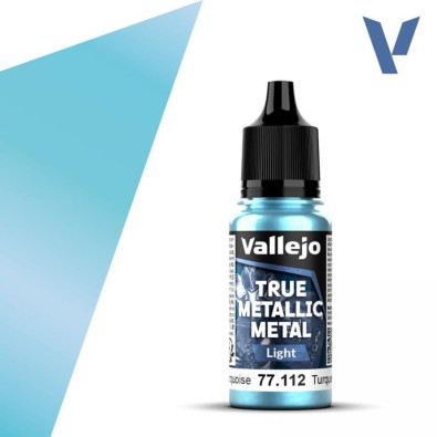 Vallejo True Metallic Metal Light - Hydra Turquoise (18 ml)