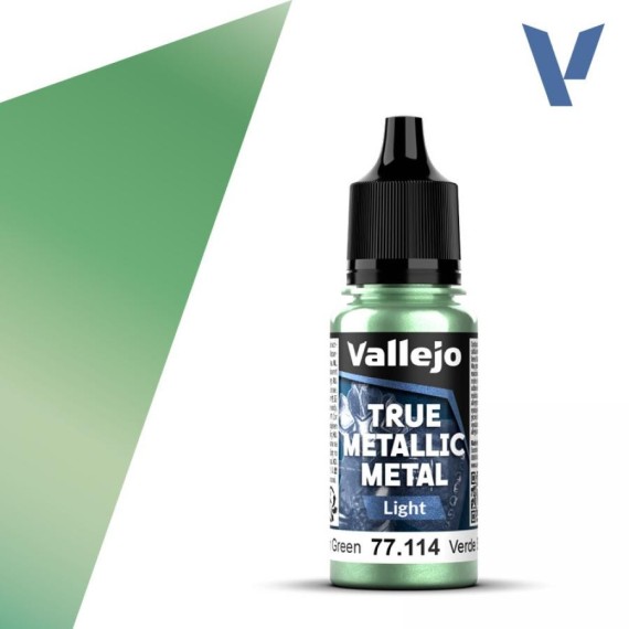 Vallejo True Metallic Metal Light - Dusken Green (18 ml)