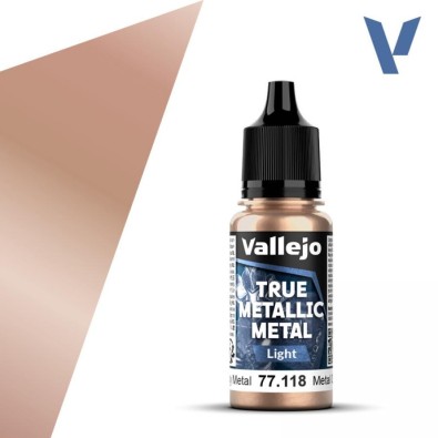 Vallejo True Metallic Metal Light - Rusty Metal (18 ml)