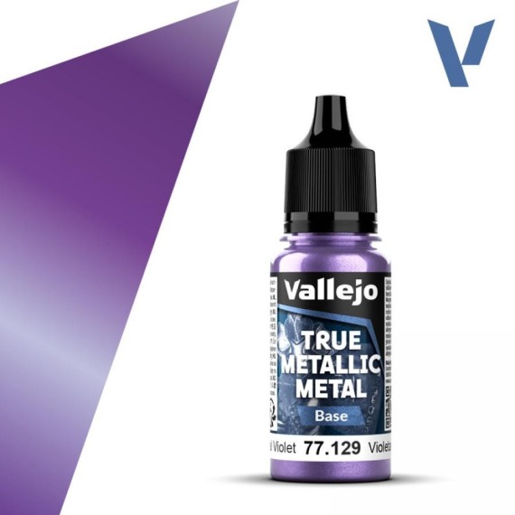 Vallejo True Metallic Metal Base - Celestial Violet (18 ml)