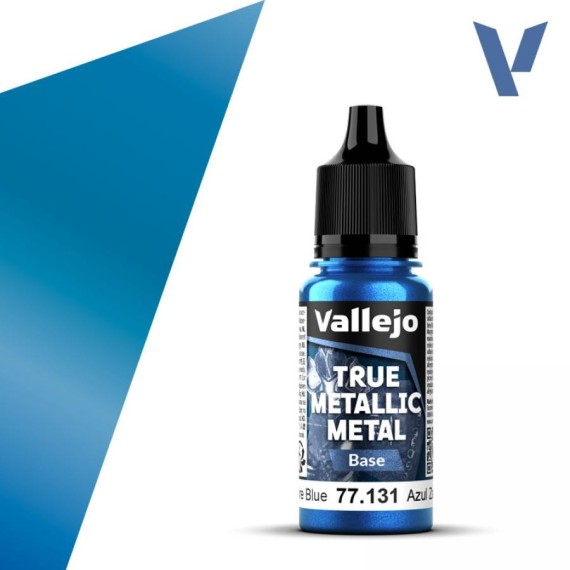 Vallejo True Metallic Metal Base - Sapphire Blue (18 ml)