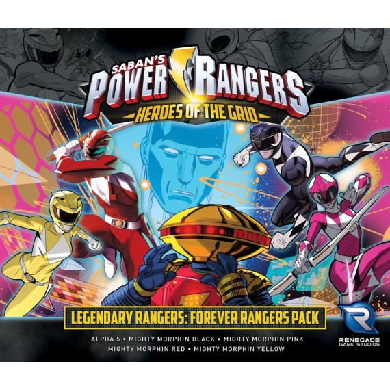 Power Rangers: Heroes of the Grid – Legendary Rangers: Forever Rangers Pack