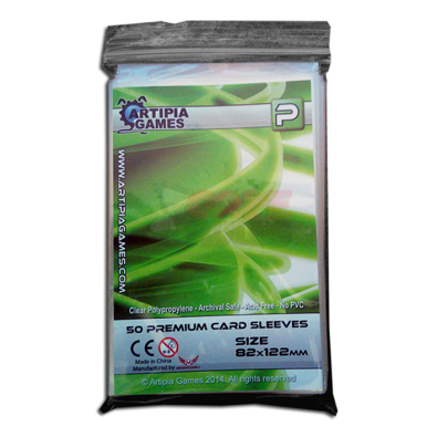 Artipia Premium Sleeves: (82x122) - 50C Artipia Premium Sleeves: (82x122) - 50C