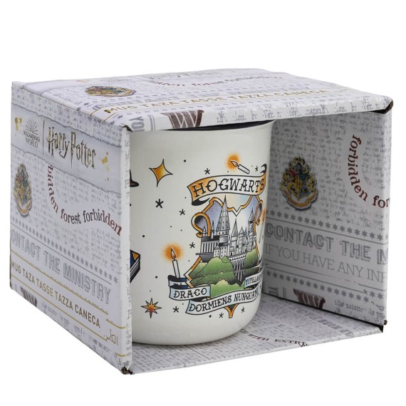 Breakfast Mug - Hogwarts (Old School style) 400 ml
