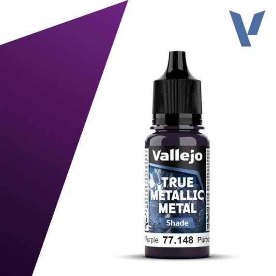 Vallejo True Metallic Metal Shade - Amethyst Purple (18 ml)