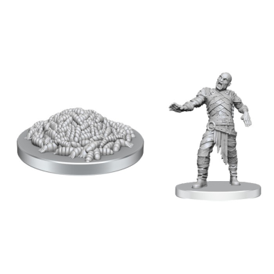 D&D Nolzur's Mini: Swarm of Rot Grubs & Rot Grub Victim