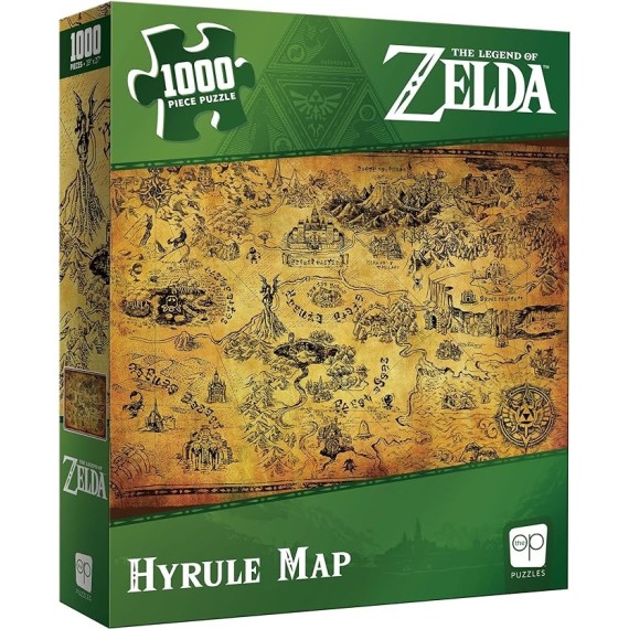 Zelda Hyrule Map Puzzle 1000 pcs