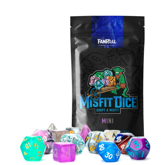 Mystery Misfit Mini Dice (2 Set Pack)