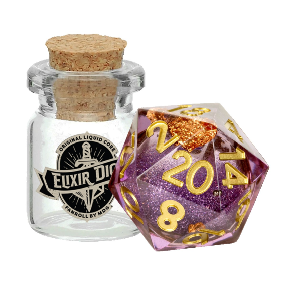 D20 Elixir Liquid Aether Abstract