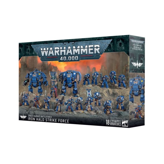 Warhammer 40.000: Space Marines Battleforce - Iron Halo Strike Force