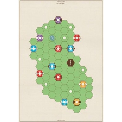 Age of Steam Deluxe: France & Poland Maps Age of Steam Deluxe: France & Poland Maps