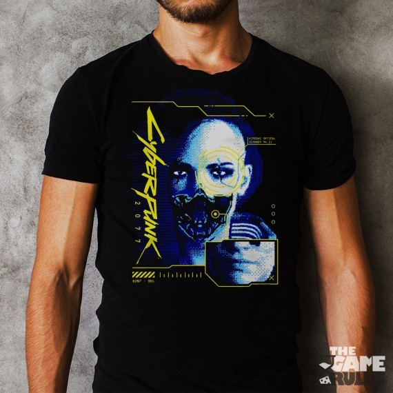 Cyberpunk 2077 - Cyber Face P - T-Shirt - 2XL