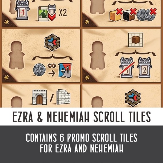 Ezra and Nehemiah: Promo Scroll Tiles (KS)