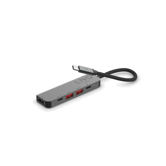 MOB LINQ 5 IN 1 PRO USB-C MULTIPORT HUB