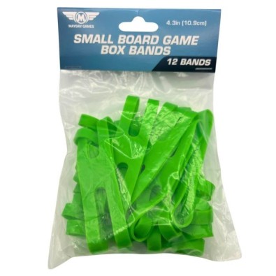 12 Pack of Small Board Game Box Bands (10.9cm)