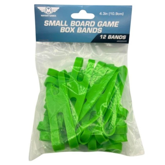 12 Pack of Small Board Game Box Bands (10.9cm)