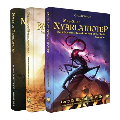 Call of Cthulhu Masks Of Nyarlathotep Slipcase Set Call of Cthulhu Masks Of Nyarlathotep Slipcase Set