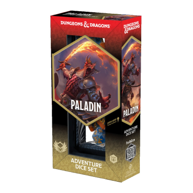 D&D Adventure Dice Paladin Orange/Blue (14)