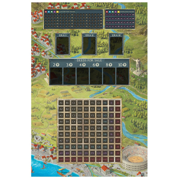 Foundations of Rome Game Playmat