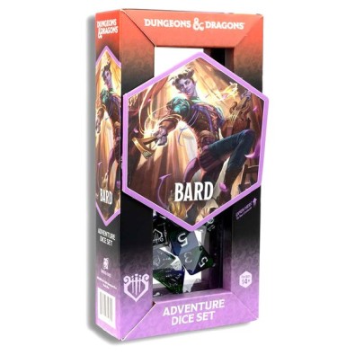 D&D Adventure Dice Bard Blue (14) Refresh