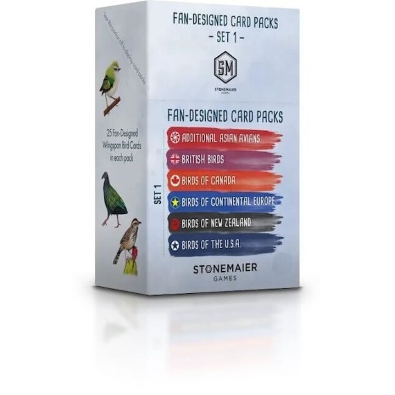 Wingspan Fan-Designed Bird Promo Packs: Set 1