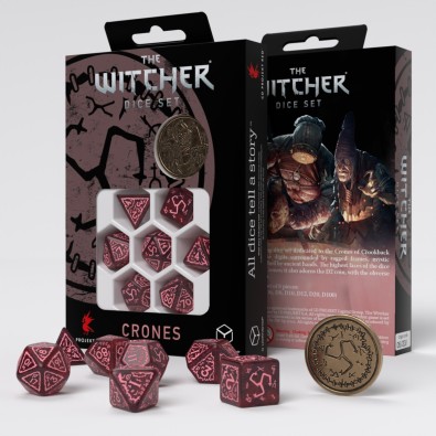The Witcher Dice Set Crones Whispess The Witcher Dice Set Crones Whispess