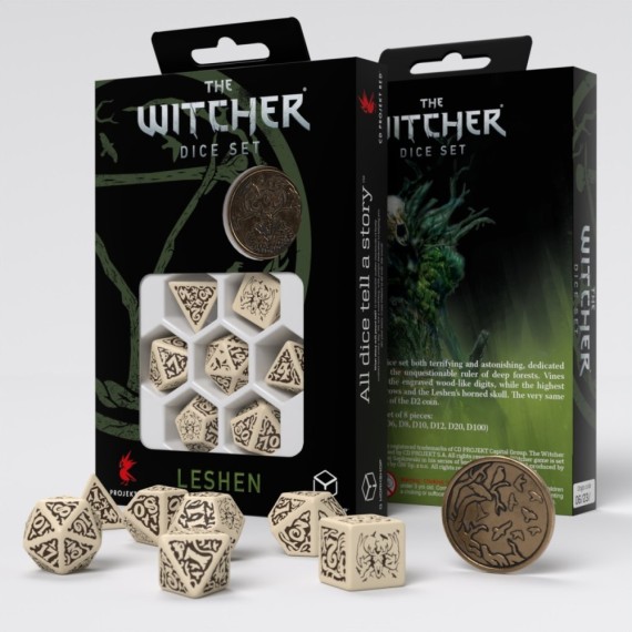 The Witcher Dice Set Leshen The Master of Crows
